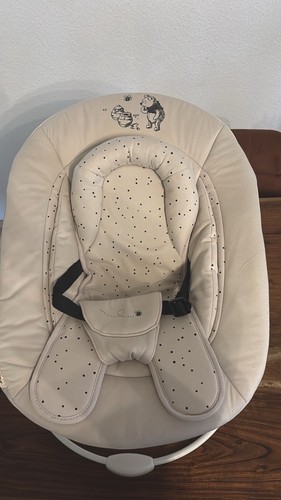 Baby wippe beige gepolsterte - baby, beige,