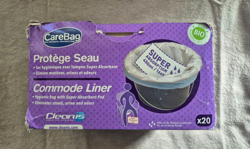 Cleanis carebag toiletteneimer - carebag,